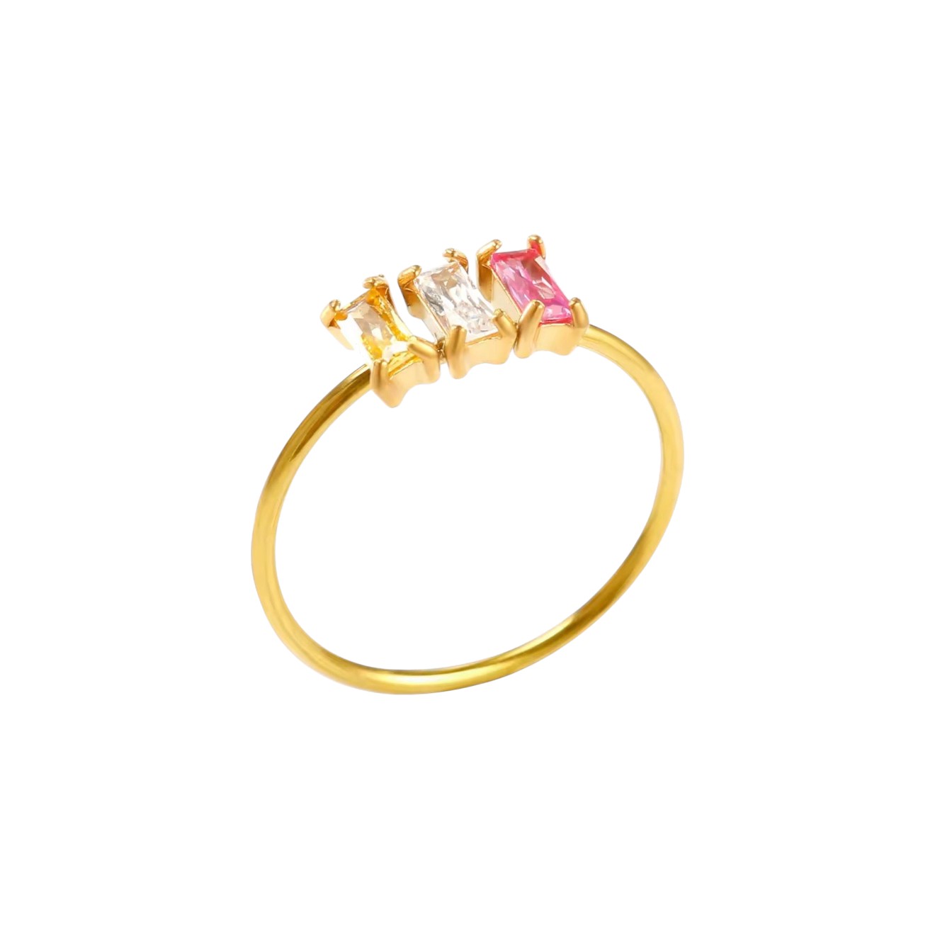 Anel Aurora Banhado em Ouro 18K