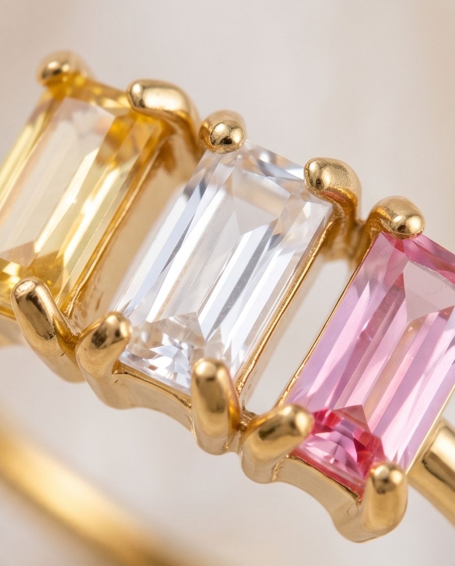 Anel Aurora Banhado em Ouro 18K - Imagem 2